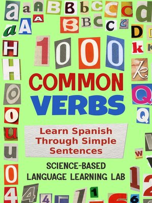 cover image of 1000 Common Verbs